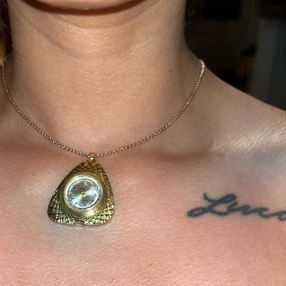 Vintage necklace pendant clock ✨ - Picture 2 of 10